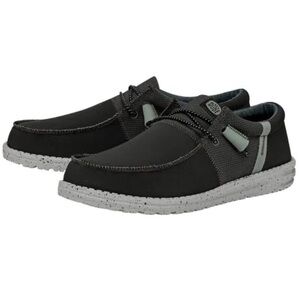 Hey Dude Men's Wally Tri Nylon Trailhead Charcoal